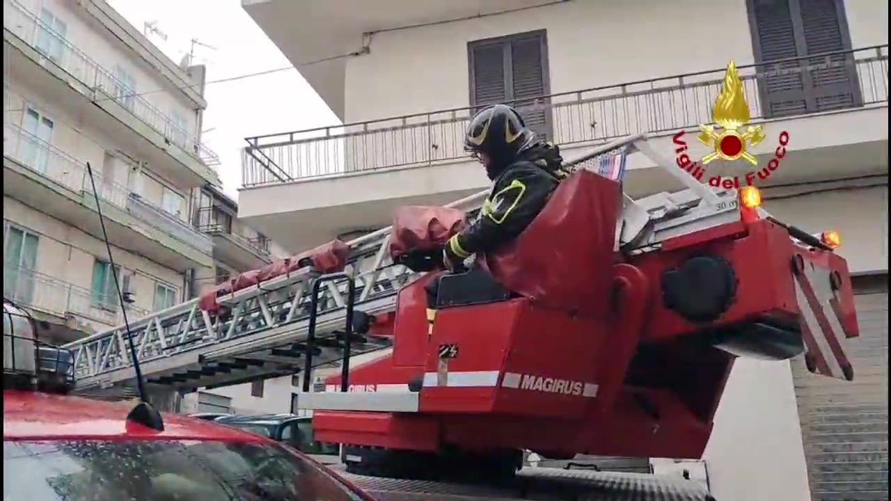 Palermo - MALTEMPO. CIRCA 40 RICHIESTE DI SOCCORSO PER VVFF RAGUSA (17.01.25)