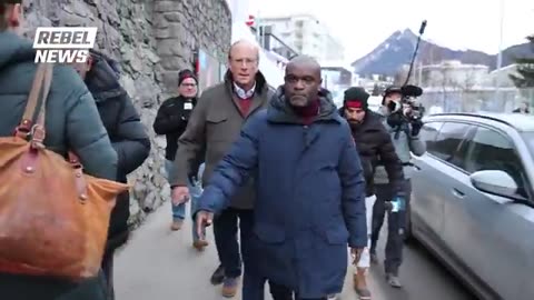 CAUGHT HIM! You won't believe what happened when we confronted BlackRock's CEO in Davos