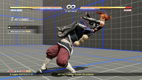 DOA6 Brad Wong Combo Challenge