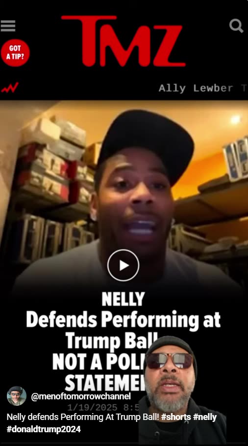 Nelly Defends Himself For Performing At Trump Ball!