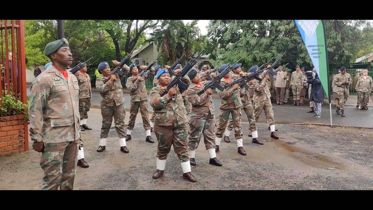 Fallen SANDF soldier Funeral in Kimberley