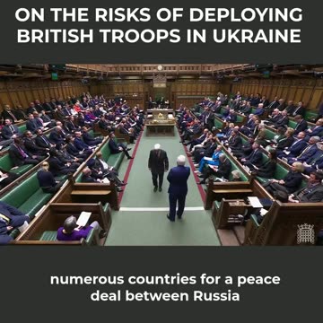 Prime Minister concerns about deploying British troops