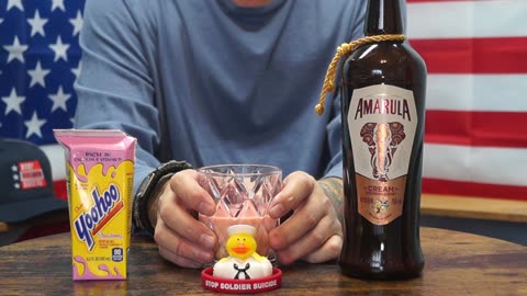 Otha Bradshaw - Amarula Cream Liqueur & Strawberry Yoohoo