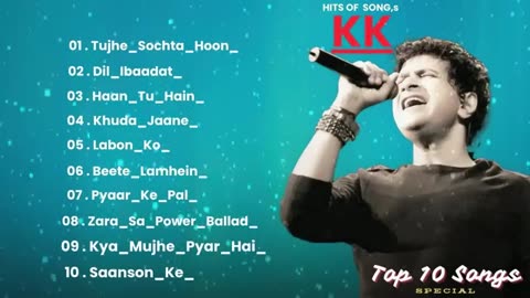 Best of KK | kk songs | Juke box | Best Bollywood songs of kk | Kk hit songs |