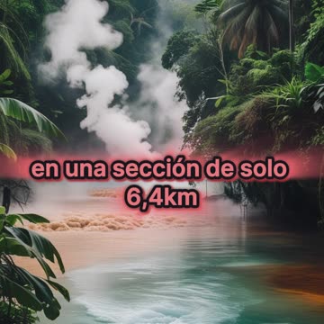 La ciencia detrás del río hirviente del Perú.