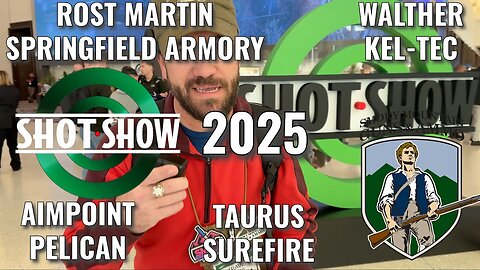 New from Rost Martin, Springfield, Kel-Tec, Walther, Surefire, Pelican, and Taurus at SHOT Show 2025