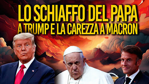 🛑“LO SCHIAFFO DEL PAPA A TRUMP E LA CAREZZA A MACRON” 🛑#IL CUORE IMMACOLATA DI MARIA TRIONFERÀ!!😇💖🙏