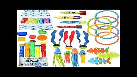 JOYIN 30 Pcs Diving Pool Toys for Kids Ages 3-12 Jumbo Set Review