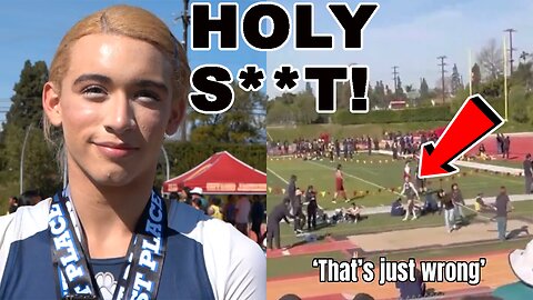 Parents SHOCKED in HORROR! Transgender track athlete DESTROYS girls at meet to set NATIONAL RECORDS!