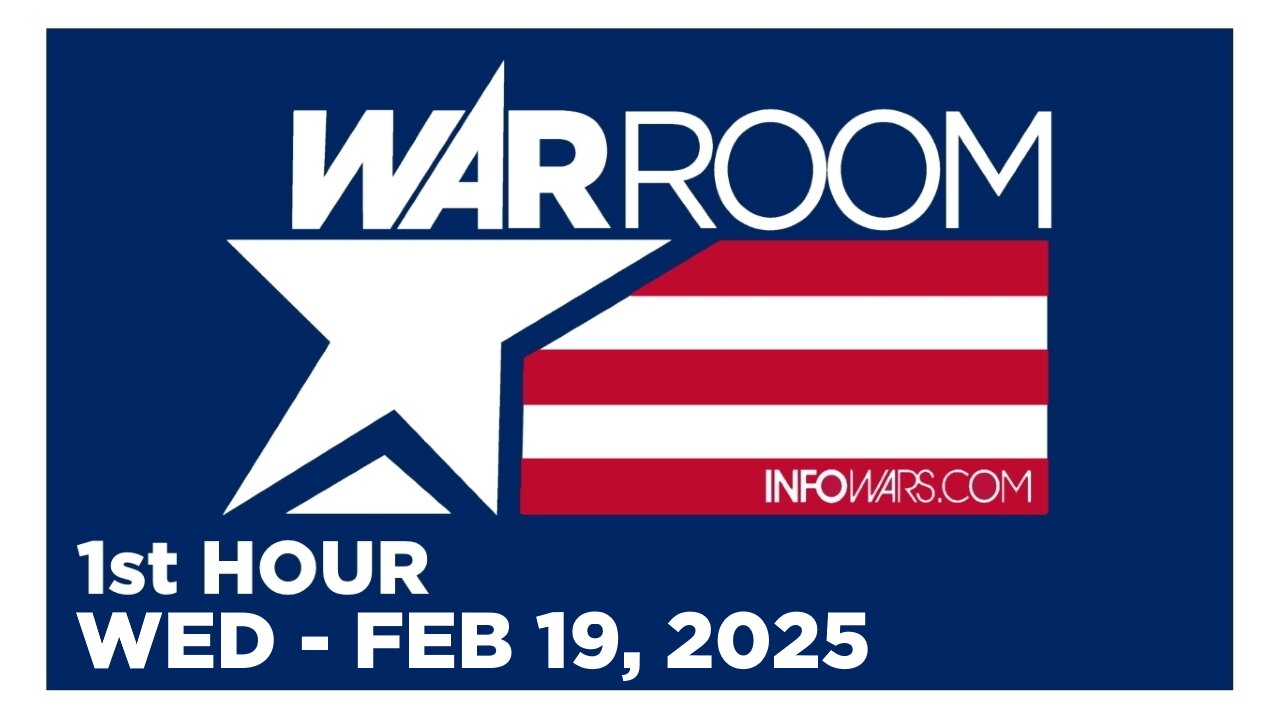 WAR ROOM [1 of 3] Wednesday 2/19/25 • ALL THINGS TRUMP & POLITICS WITH ROGER STONE • Infowars