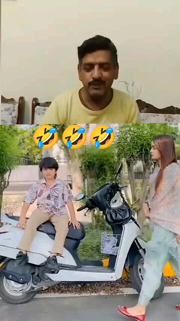 Little prank with mama