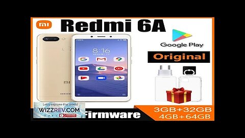 Xiaomi Redmi 6A Smartphone 5.45'' Full Screen AI Face Helio A22 Processor Review