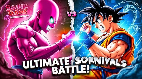 Squid Game Meets Dragon Ball – The Ultimate Survival Battle!