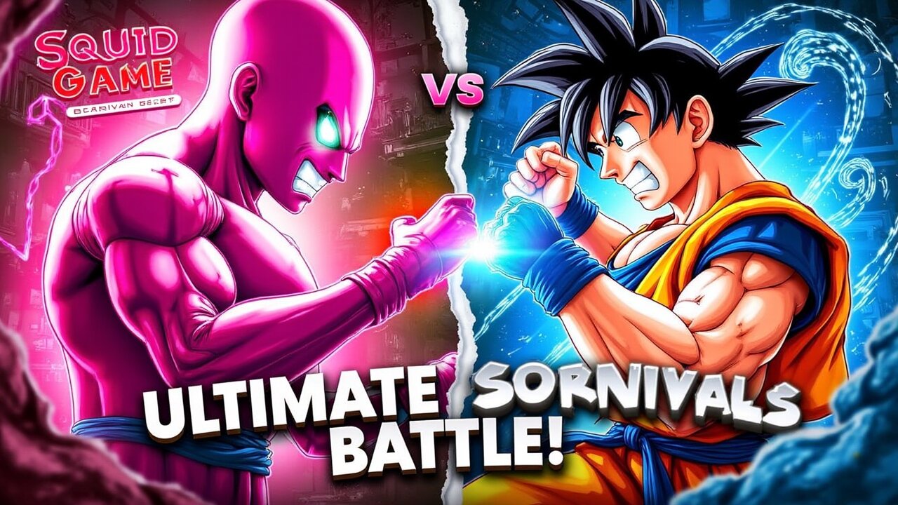 Squid Game Meets Dragon Ball – The Ultimate Survival Battle!