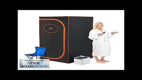 VEVOR Portable Steam Sauna Tent Full Size 1600W Personal Sauna Blanket Kit Review