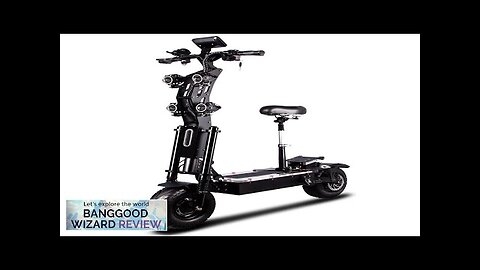 USA Direct TOURSOR X13 Electric Scooter 72V 40Ah Battery 4000W*2 Dual Motors Review