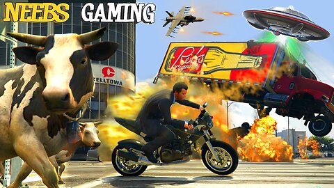 BEST OF GTA 5 - FUNNY MOMENTS 2015 - MEGA RAMPS - TSUNAMI MOD - UFO MOD - Gameplay Video