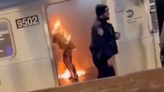 A Newer Video Appears To Show Illegal Immigrant Fanning The Flames Of Burning Woman