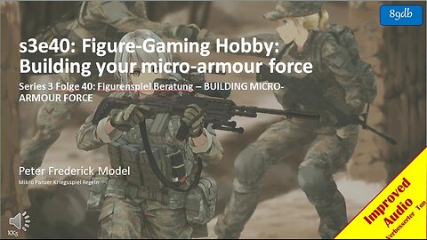 s3e40: Figure-Gaming Hobby: Building your micro-armour force