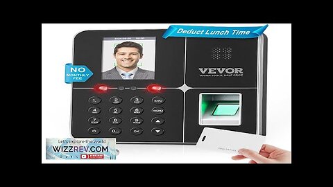 VEVOR Time Clocks for Employees Small Business with Face Fingerprint RFID Review