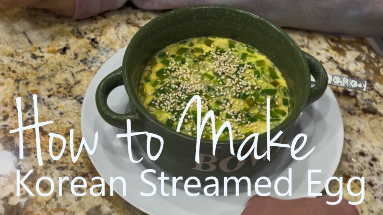KPop Dad Shows How to Make Korean Steamed Egg