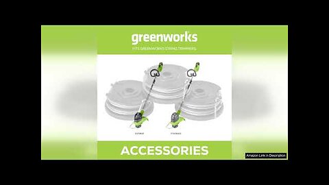 Greenworks 0.065" Dual Line Replacement String Trimmer Line Spool Review