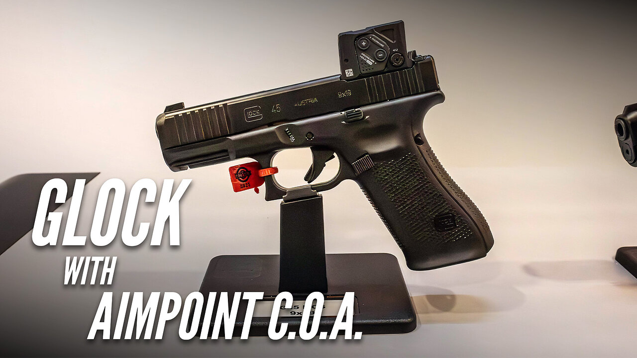 Glock with Aimpoint COA