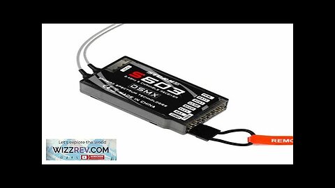 2.4G 6CH S603 RC Receiver Supported JR Spektrum DSM-X DSM2 Transmitter Review