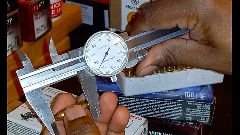 Measuring Bullets Overall Length