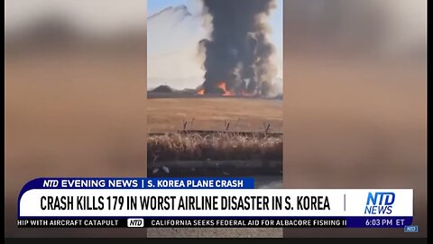 CRASH KILLS 179 IN WORST AIRLINE DISASTER IN S KOREA