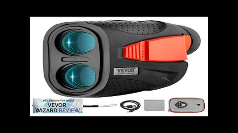 VEVOR Magnetic Golf Rangefinder 1300 Yards Laser Golfing Hunting Range Finder 6X Review