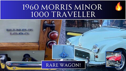 AWESOME 1960 Morris Minor 1000 Traveller! Jim Harrel Restoration