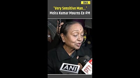Lok Sabha Speaker Meira Kumar Mourns Ex-PM Manmohan Singh’s Demise _ Delhi (1080p)