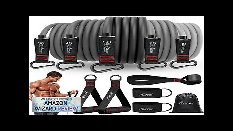 Resistance Bands Exercise Bands with Handles Fitness Bands Workout Bands with Door Review