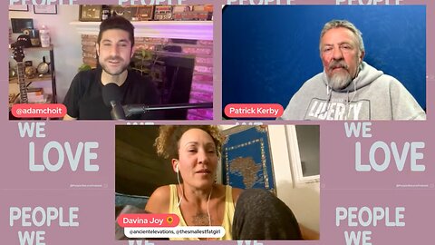 169. Livestream with Patrick Kerby and Davina Joy