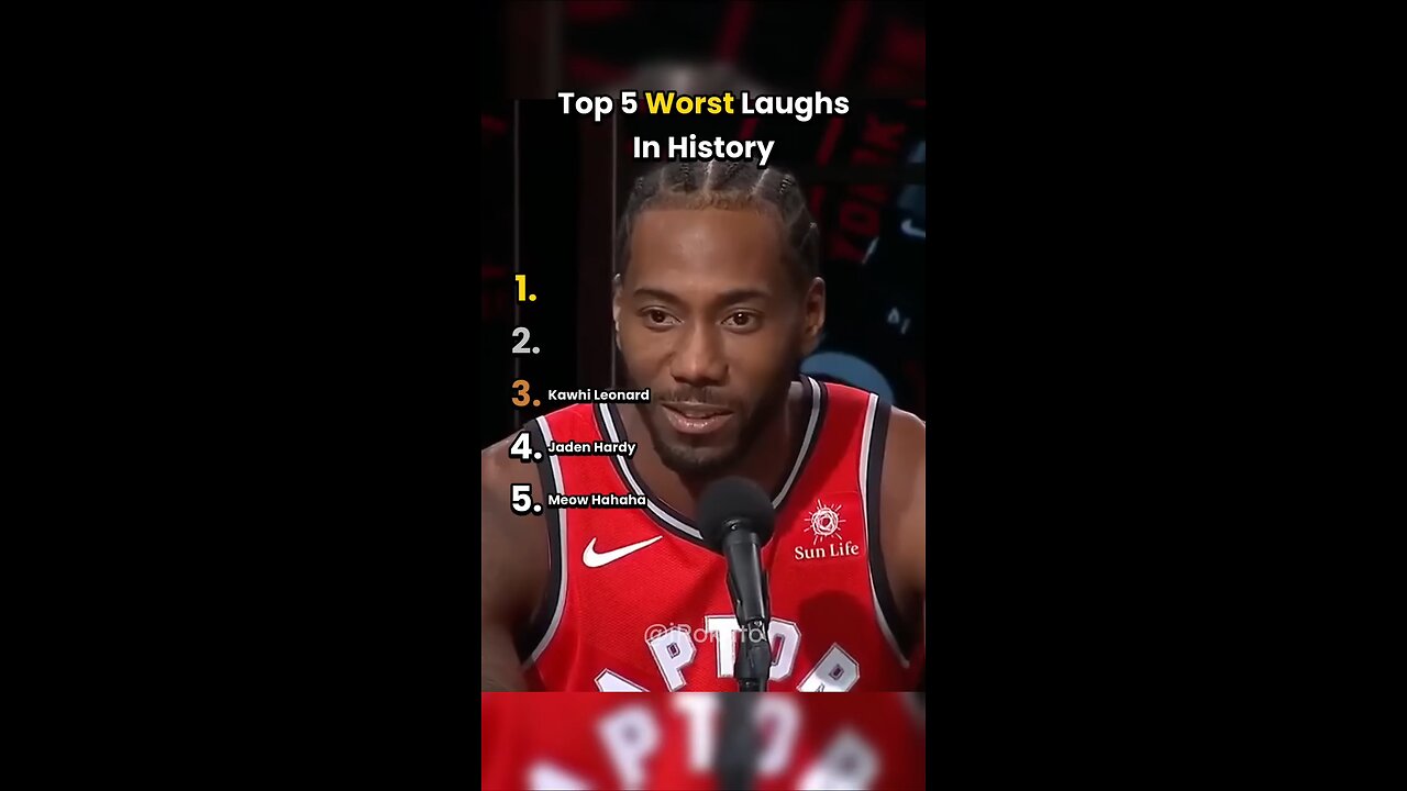 Top 5 worst laughs in history 🤣😂