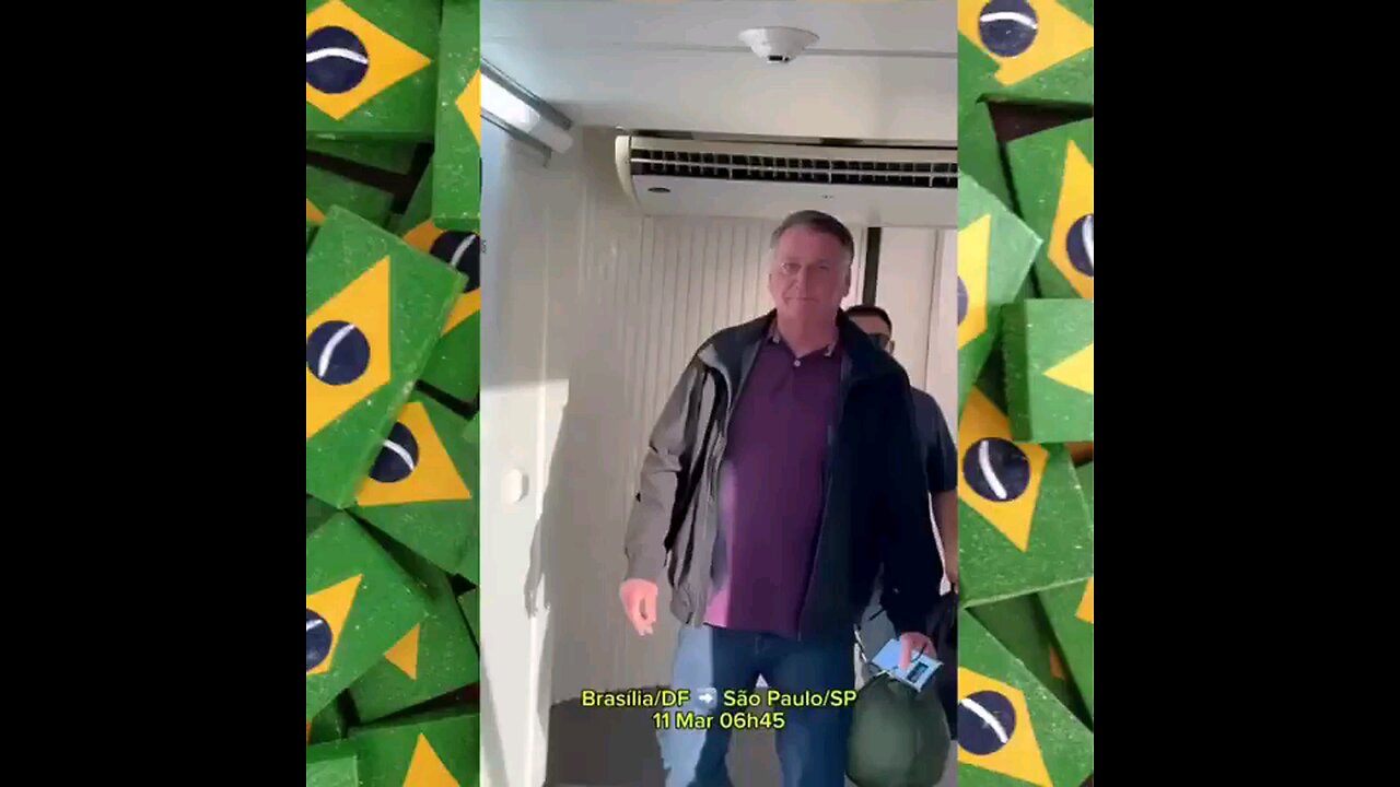 Presidente Bolsonaro a Caminho de São Paulo, Estará no Salão de Moto Peças, Junto Com Governador🇧🇷