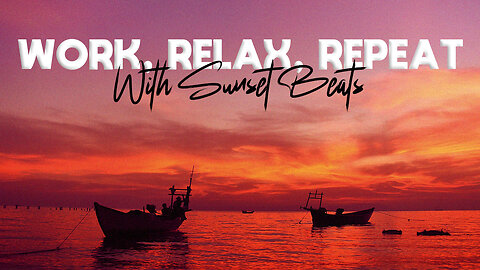 🌅 Sultry R&B Vibes | Sunset Over Koh Tao & Sairee Beach | Relaxing Music with Coastal Views 🎶✨