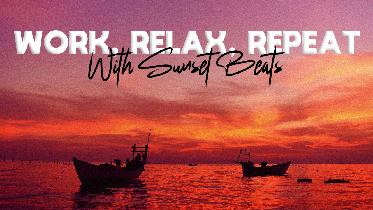 🌅 Sultry R&B Vibes | Sunset Over Koh Tao & Sairee Beach | Relaxing Music with Coastal Views 🎶✨