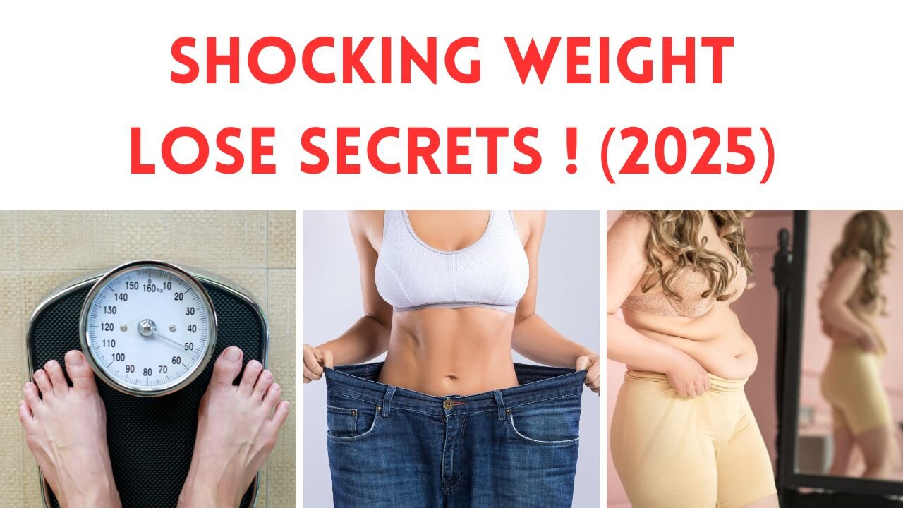 Shocking Weight loss Secrets no one tells you !