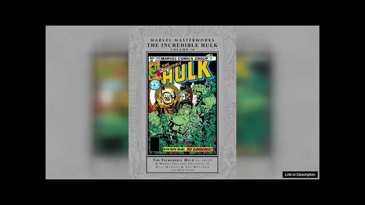 Marvel Masterworks: Incredible Hulk: Volume 16 (Hardcover) Review