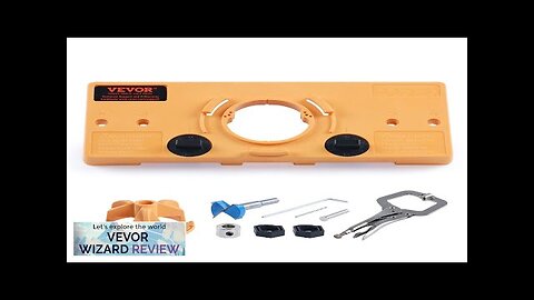 VEVOR Concealed Hinge Jig Cabinet Hinge Jig with C-Type Clamp and Accessories Review