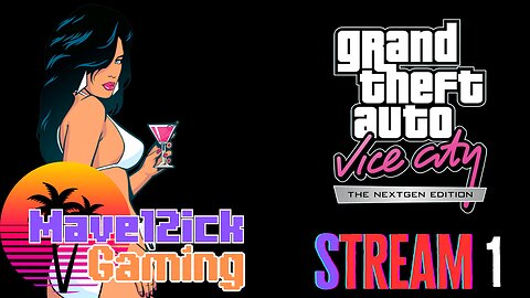 | GTA Vice Vity Next Gen Mod Stream #1 | Thank God For Mods | Road To 100 Followers! |