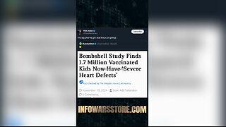 Big Pharma Terrorists Attacking Children - Alex Jones on X