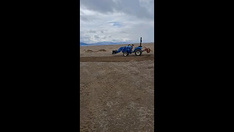 First time Rototiller use on the tractor