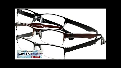 Foster Grant Men's Pete Rectangular Reading Glasses Review