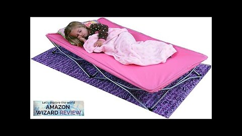 Regalo My Cot Portable Toddler Bed Includes Fitted Sheet Pink Review