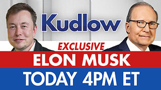 Elon Musk Interview on Kudlow 4PM EST | FOX News Live | Fox Business