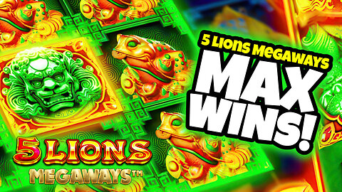 5 Lions Megaways 🦁 Max Wins