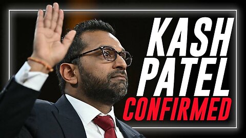 🚨 Kash Patel CONFIRMED 51 To 47 As FBI Director! "WE Will Hunt You Down!"